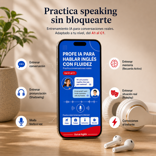 Profe IA para Hablar Inglés con Fluidez