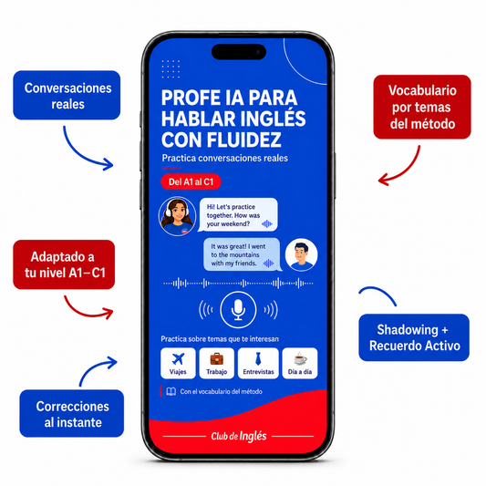 Profe IA para Hablar Inglés con Fluidez